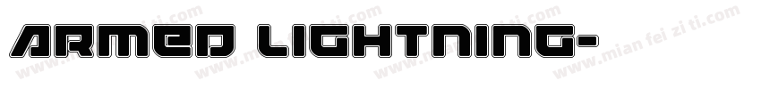 Armed Lightning字体转换